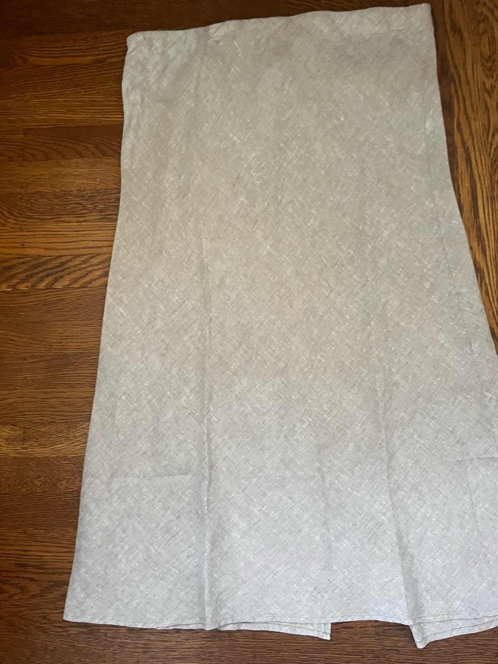 Quince A line linen skirt